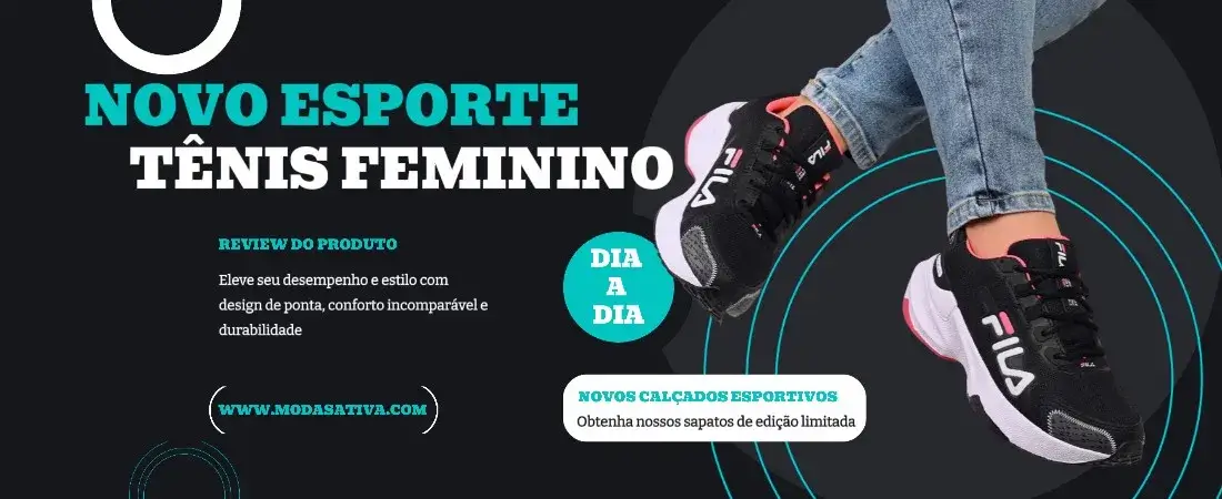 Tênis feminino para 2025 fila