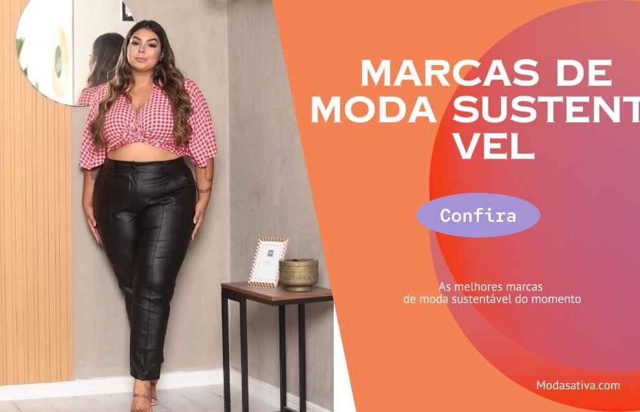 Modelo de moda sustentável do momento