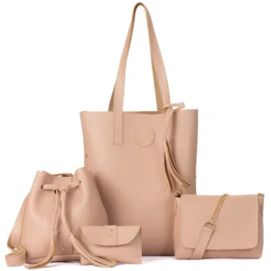Modelo da Bolsa feminina KIT 4 PEÇAS SACOLA